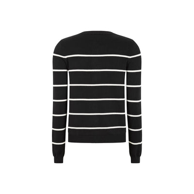Soft Rebels SRMarla Cardigan Stripe Knit Knitwear 001 Black