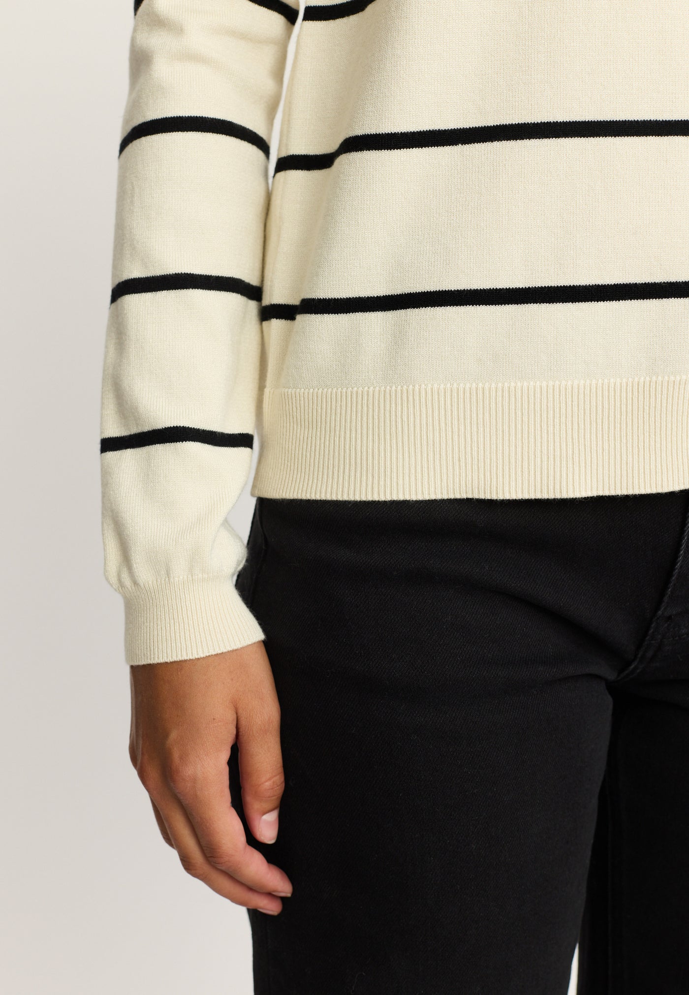 Soft Rebels SRMarla Cardigan Stripe Knit Knitwear 272 Arctic Wolf