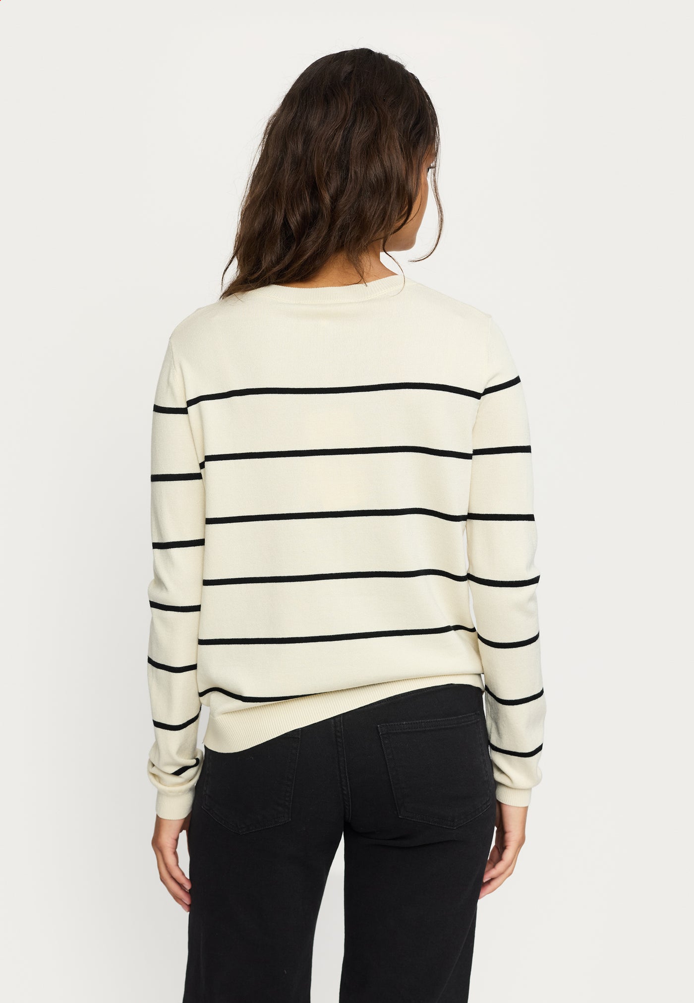 Soft Rebels SRMarla Cardigan Stripe Knit Knitwear 272 Arctic Wolf