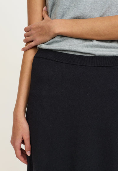 Soft Rebels SRMarla Midi Skirt Knit Skirts & shorts 001 Black