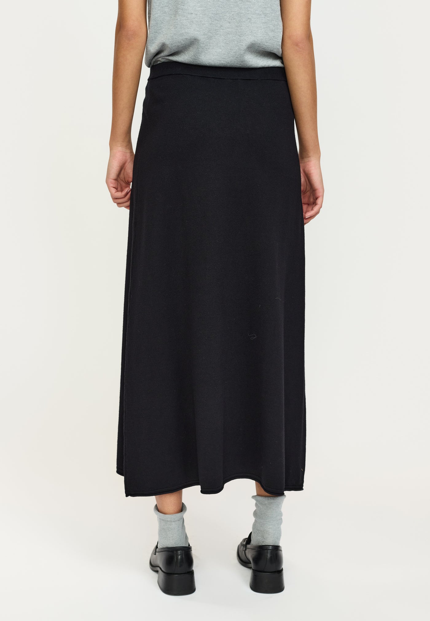 Soft Rebels SRMarla Midi Skirt Knit Skirts & shorts 001 Black