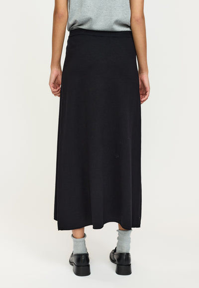 Soft Rebels SRMarla Midi Skirt Knit Skirts & shorts 001 Black