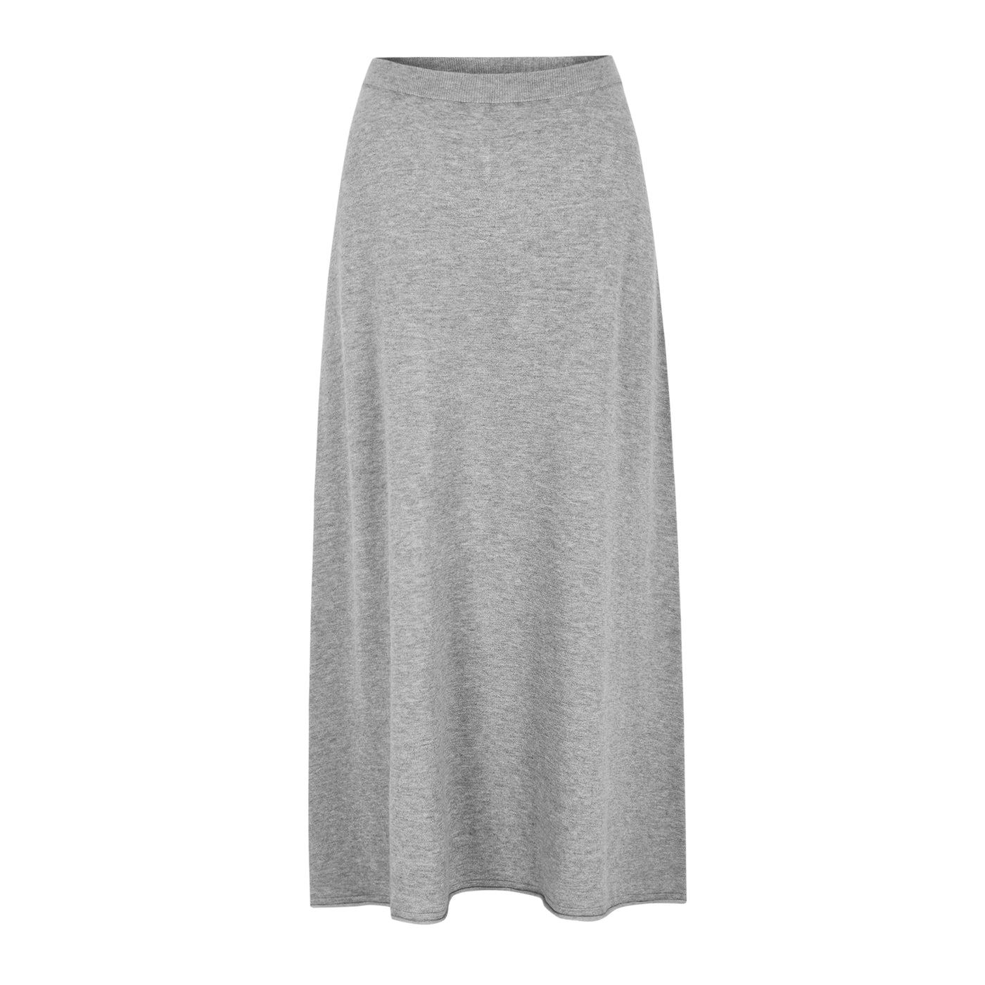 Soft Rebels SRMarla Midi Skirt Knit Skirts & shorts 003 Light Grey Melange