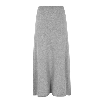 Soft Rebels SRMarla Midi Skirt Knit Skirts & shorts 003 Light Grey Melange