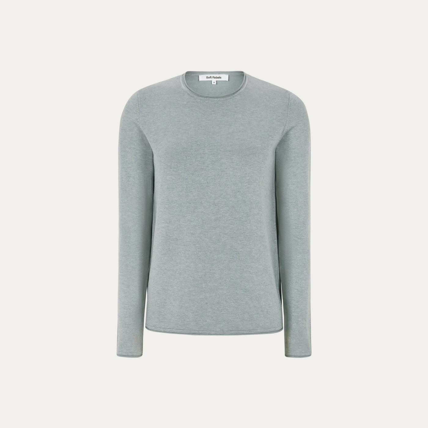 Soft Rebels SRMarla O-neck Knit Roll Edge Knitwear