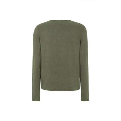 Soft Rebels SRMarla O-neck Knit Roll Edge Knitwear 412 Grape Leaf