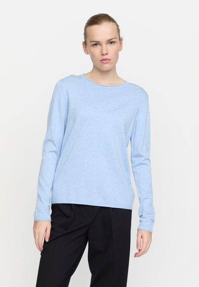 Soft Rebels SRMarla O-neck Knit Roll Edge Knitwear