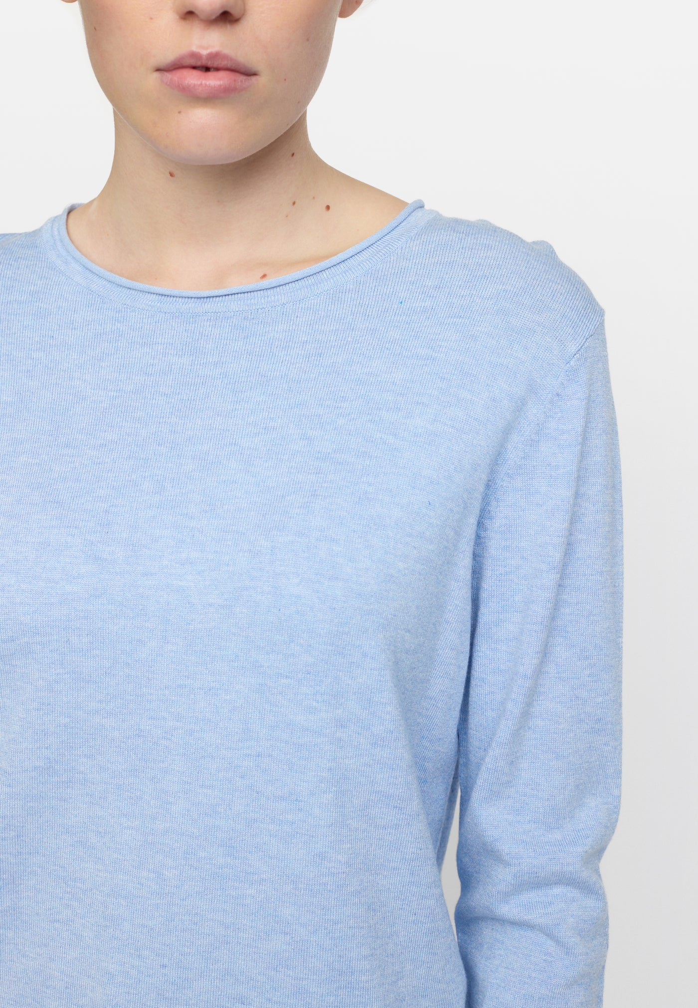 Soft Rebels SRMarla O-neck Knit Roll Edge Knitwear