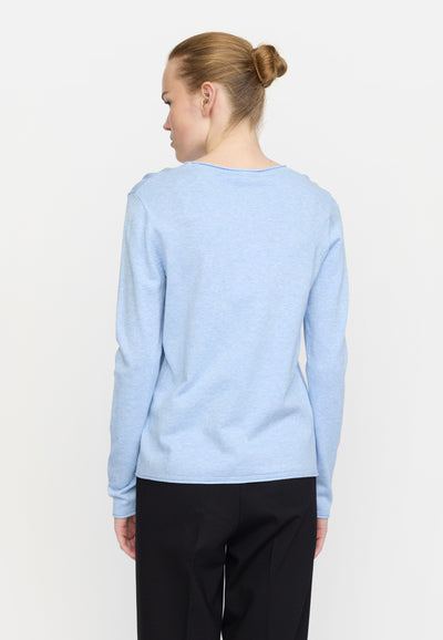 Soft Rebels SRMarla O-neck Knit Roll Edge Knitwear