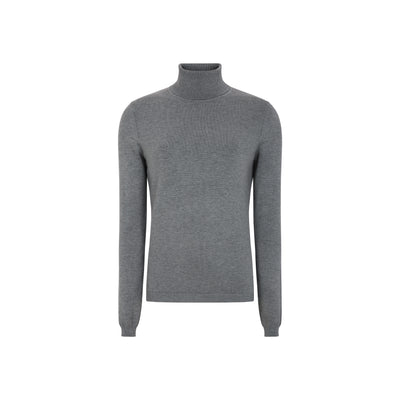 Soft Rebels SRMarla Rollneck Knit Knitwear 053 Medium Grey Melange