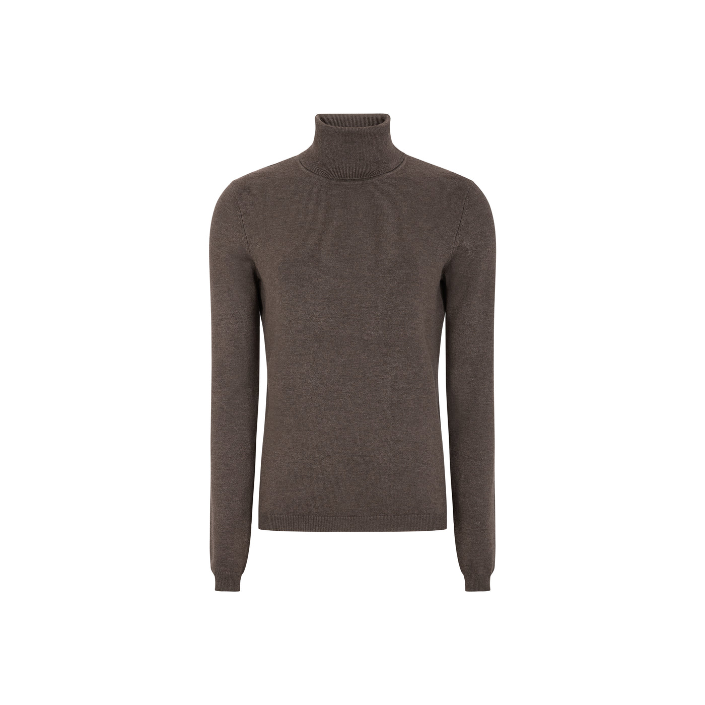 Soft Rebels SRMarla Rollneck Knit Knitwear 661 Coffee Quartz melange