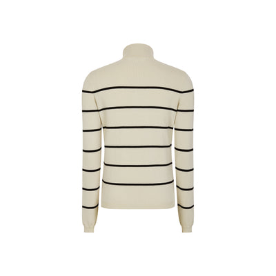 Soft Rebels SRMarla Rollneck Stripe Knit Knitwear 272 Arctic Wolf