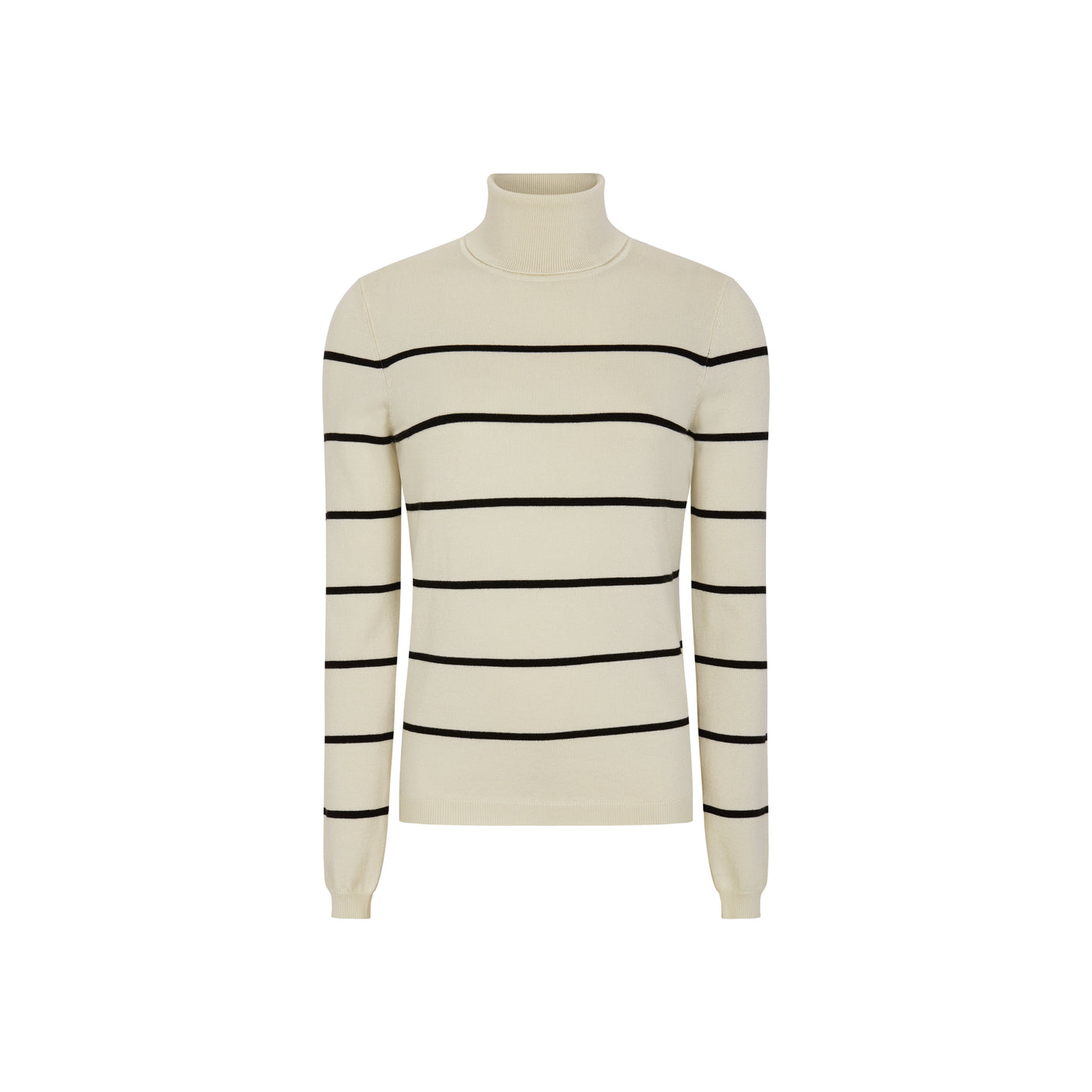Soft Rebels SRMarla Rollneck Stripe Knit Knitwear 272 Arctic Wolf