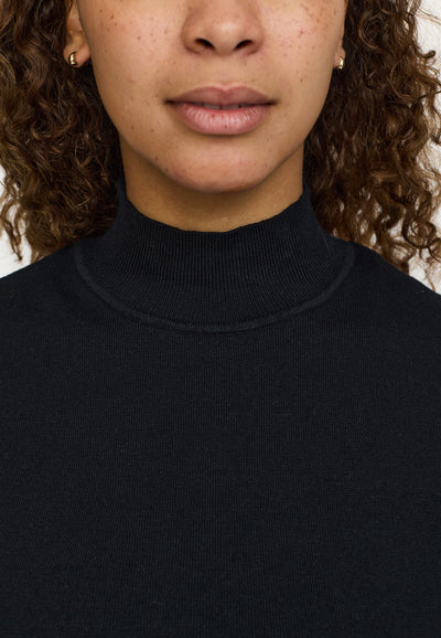 Soft Rebels SRMarla SL Turtle knit Knitwear 001 Black