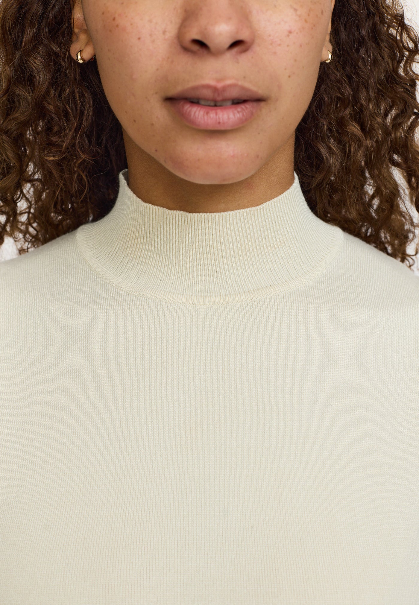 Soft Rebels SRMarla SL Turtle knit Knitwear 272 Arctic Wolf