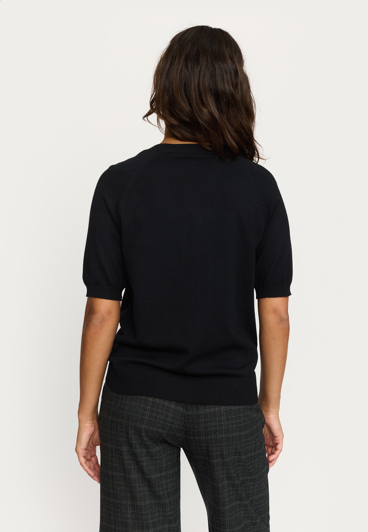Soft Rebels SRMarla SS O-neck Knitwear 001 Black