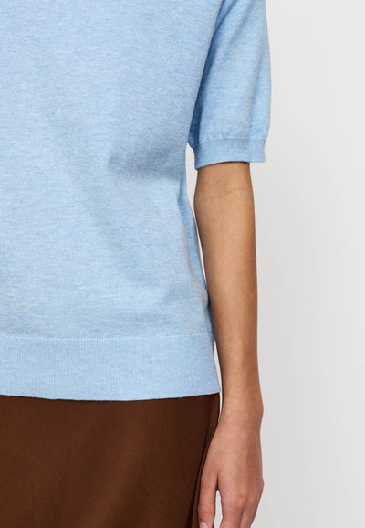 Soft Rebels SRMarla SS O-neck Knitwear 752 Windsurfer melange