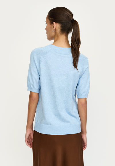 Soft Rebels SRMarla SS O-neck Knitwear 752 Windsurfer melange