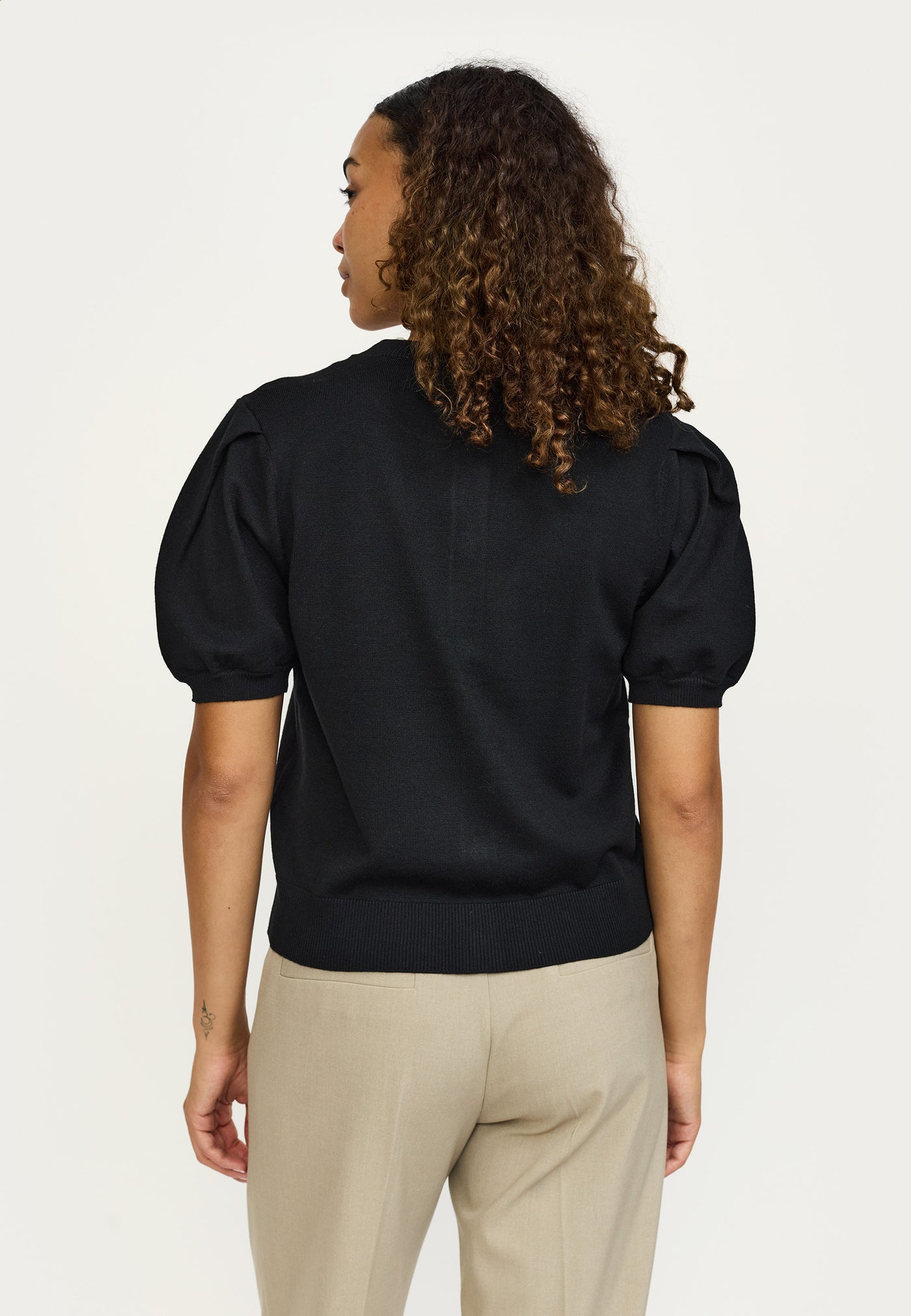 Soft Rebels SRMarla SS O-neck Cardigan Knit Knitwear 001 Black