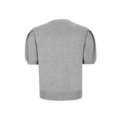 Soft Rebels SRMarla SS O-neck Cardigan Knit Knitwear 003 Light Grey Melange