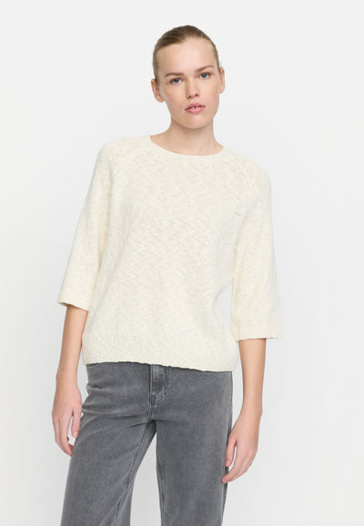 Soft Rebels SRMasha Boucle knit Knitwear 272 Arctic Wolf