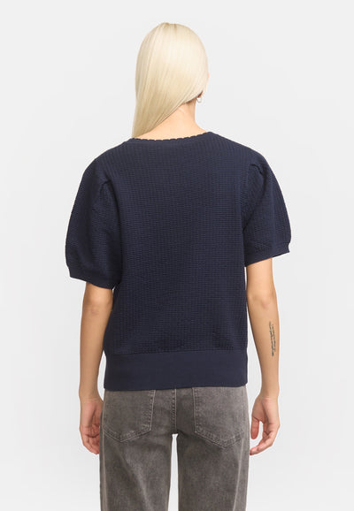 Soft Rebels SRMay knit Knitwear 235 Total Eclipse