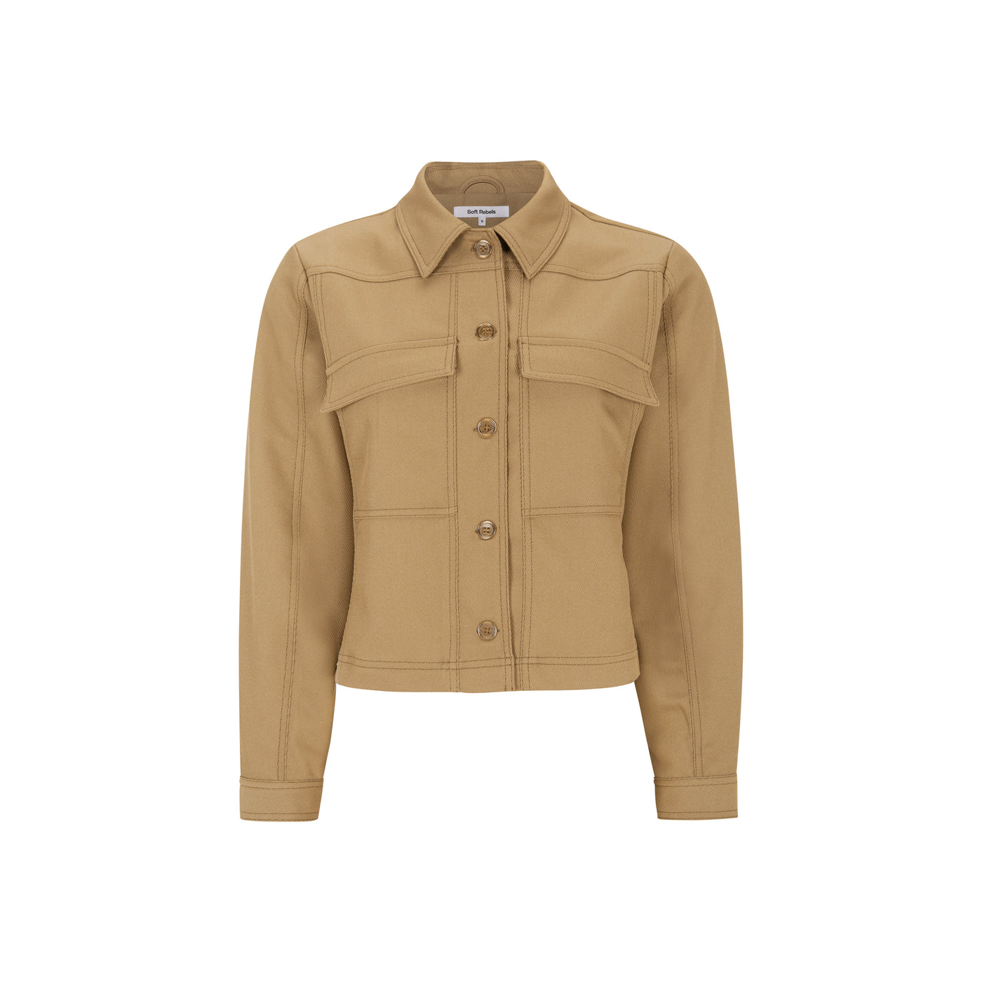Soft Rebels SRMurraya Jacket Outerwear 864 Tiger’s Eye