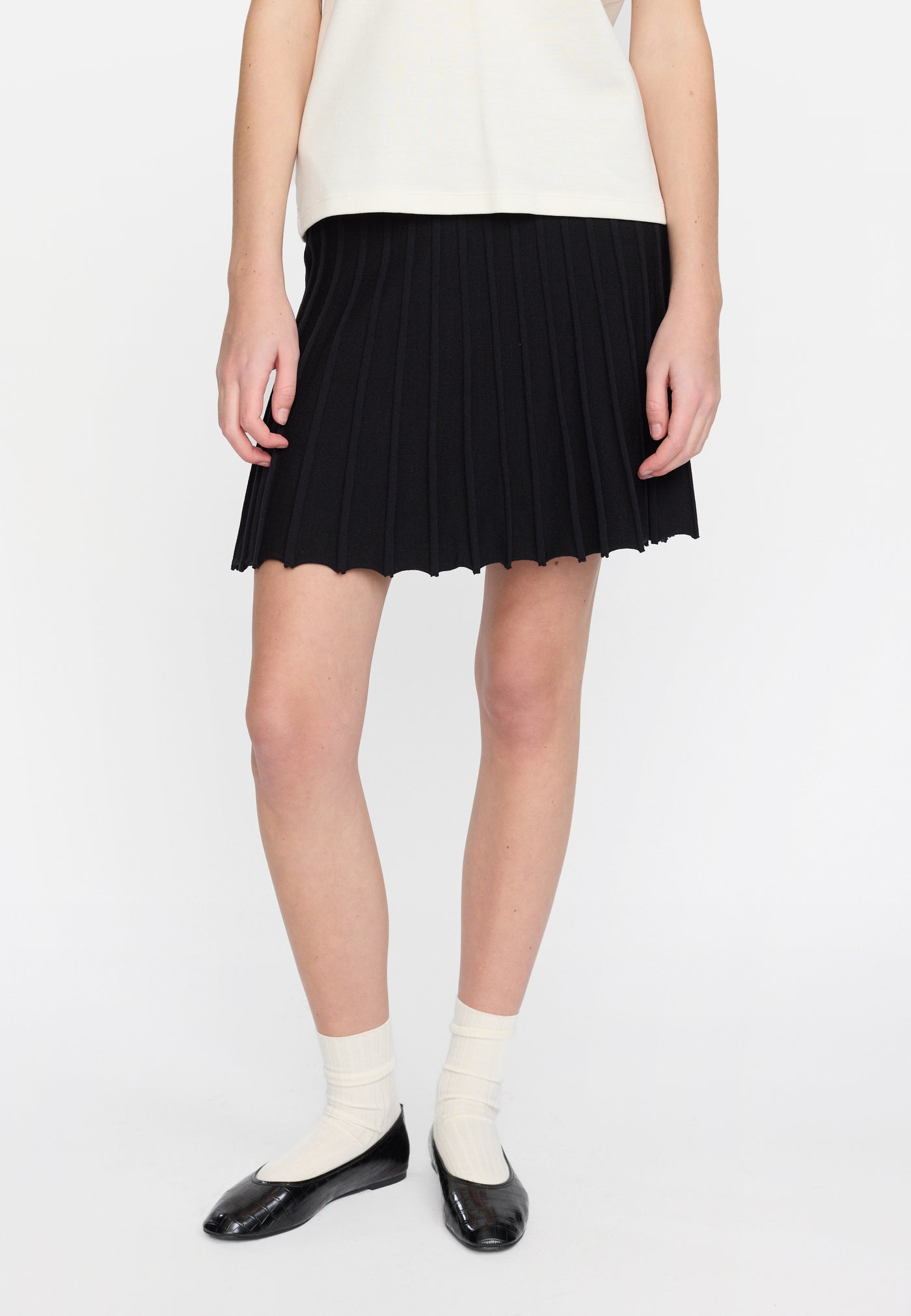 Soft Rebels SRMushi Skirt knit Skirts & shorts 001 Black