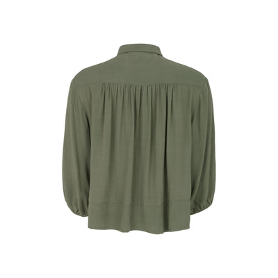 Soft Rebels SRMyla Shirt Shirts & Blouse 252 Deep Lichen Green