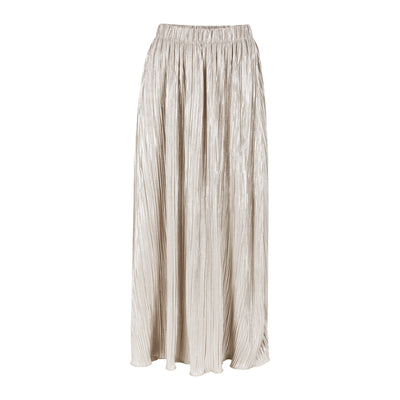 Soft Rebels SRNevaeh Skirt Skirts & shorts 295 Silver Plissé