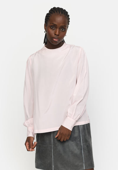 Soft Rebels SRNikki Highneck Blouse Shirts & Blouse 257 Ballerina