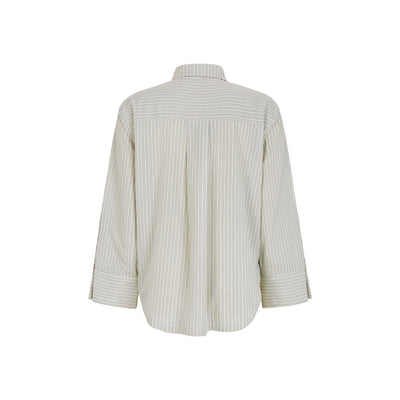 Soft Rebels SRPeggy Shirt Shirts & Blouse 232 Snow White Stripe