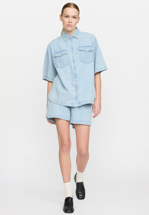 Soft Rebels SRRiviera Shorts Denim Skirts & shorts 774 Light Wash