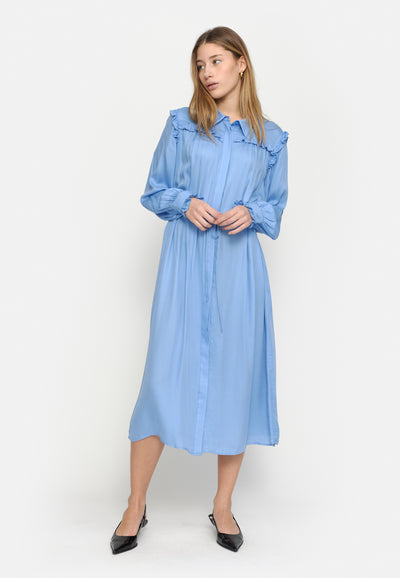Soft Rebels  SRRohira Midi Dress Dresses & jumpsuits 569 Hydrangea