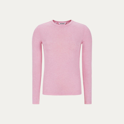 Soft Rebels SRRoman O-neck Tops & t-shirts 261 Roseate Spoonbill Melange