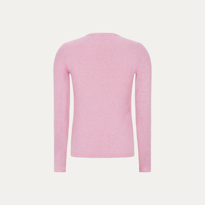 Soft Rebels SRRoman O-neck Tops & t-shirts 261 Roseate Spoonbill Melange