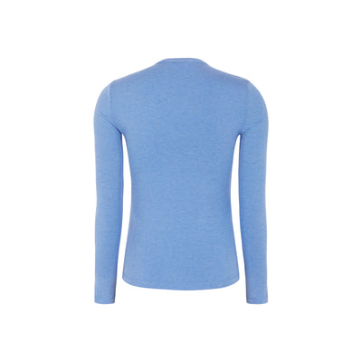Soft Rebels SRRoman O-neck Tops & t-shirts 281 Azurine Melange