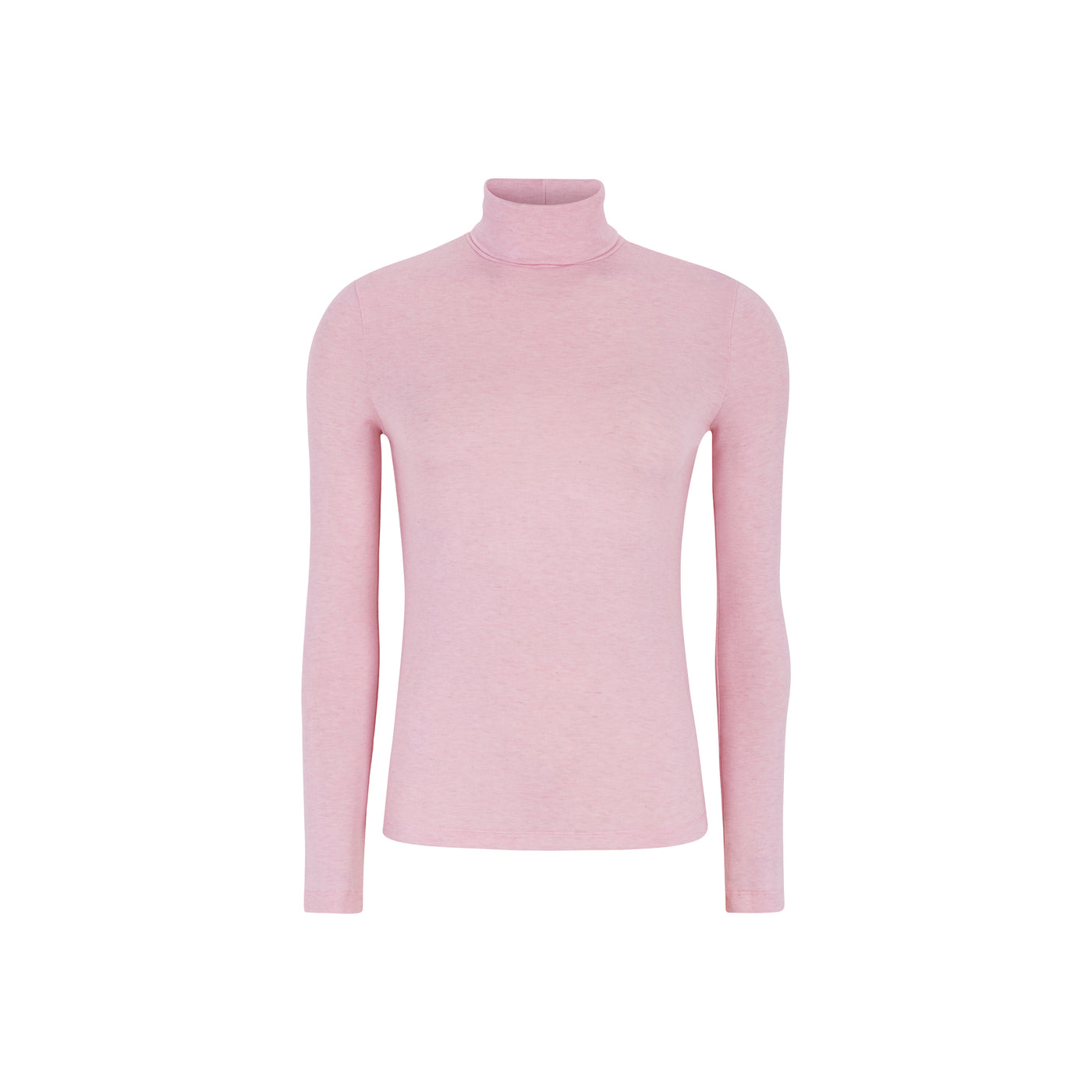 Soft Rebels SRRoman Roll Neck Shirts & Blouse 261 Roseate Spoonbill Melange