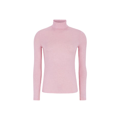 Soft Rebels SRRoman Roll Neck Shirts & Blouse 261 Roseate Spoonbill Melange