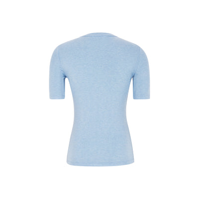 Soft Rebels SRRoman SS Top Tops & t-shirts 241 Cashmere Blue Melange