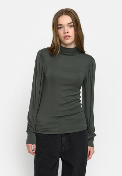 Soft Rebels SRRoman T-Neck Top Tops & t-shirts 289 Kambaba