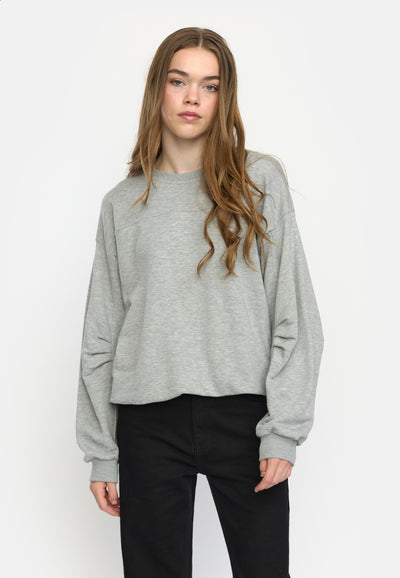 Soft Rebels SRScout Sweatshirt Sweat 400 Grey Melange