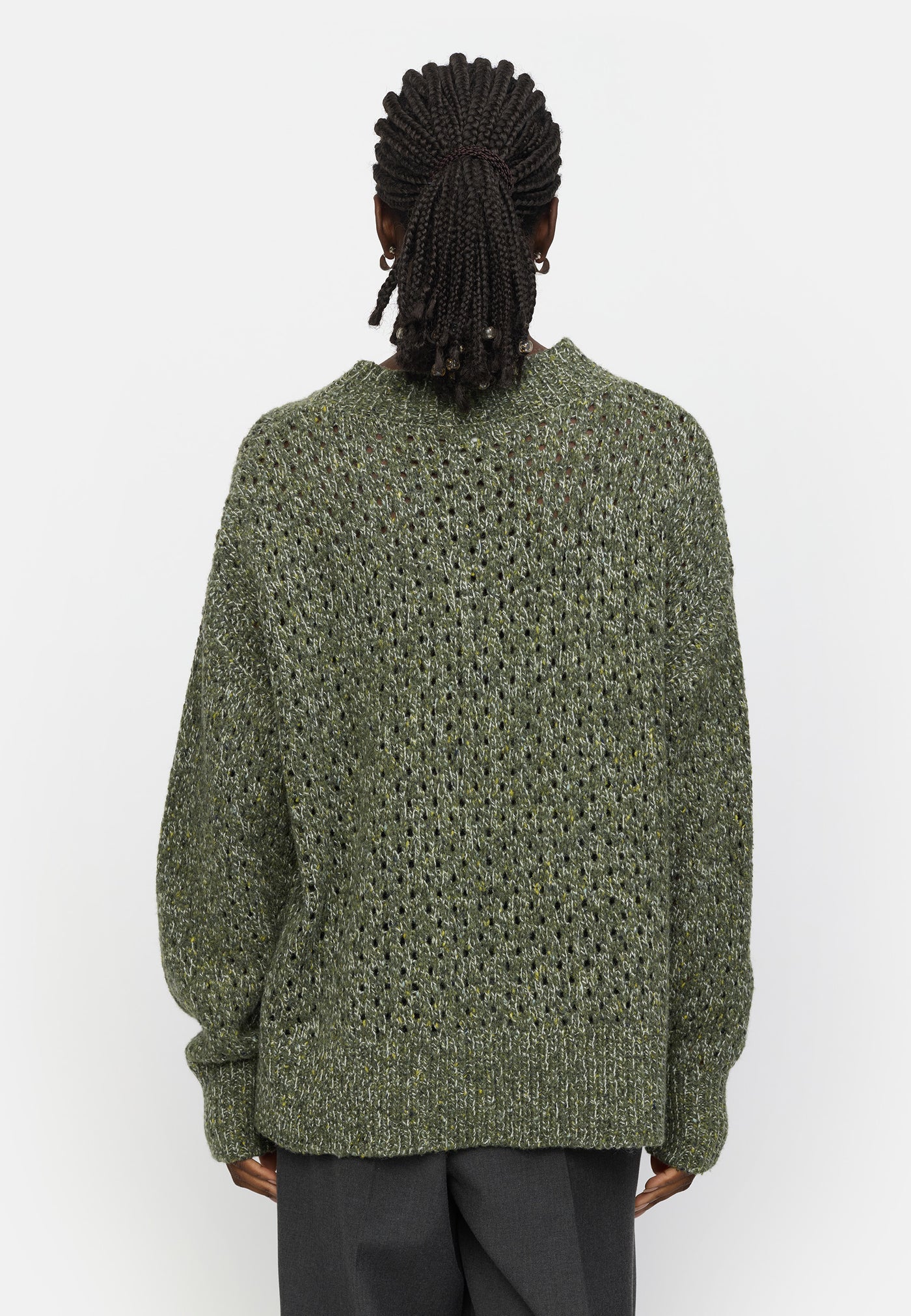 Soft Rebels SRSila Knit Knitwear 264 Tea Leaf