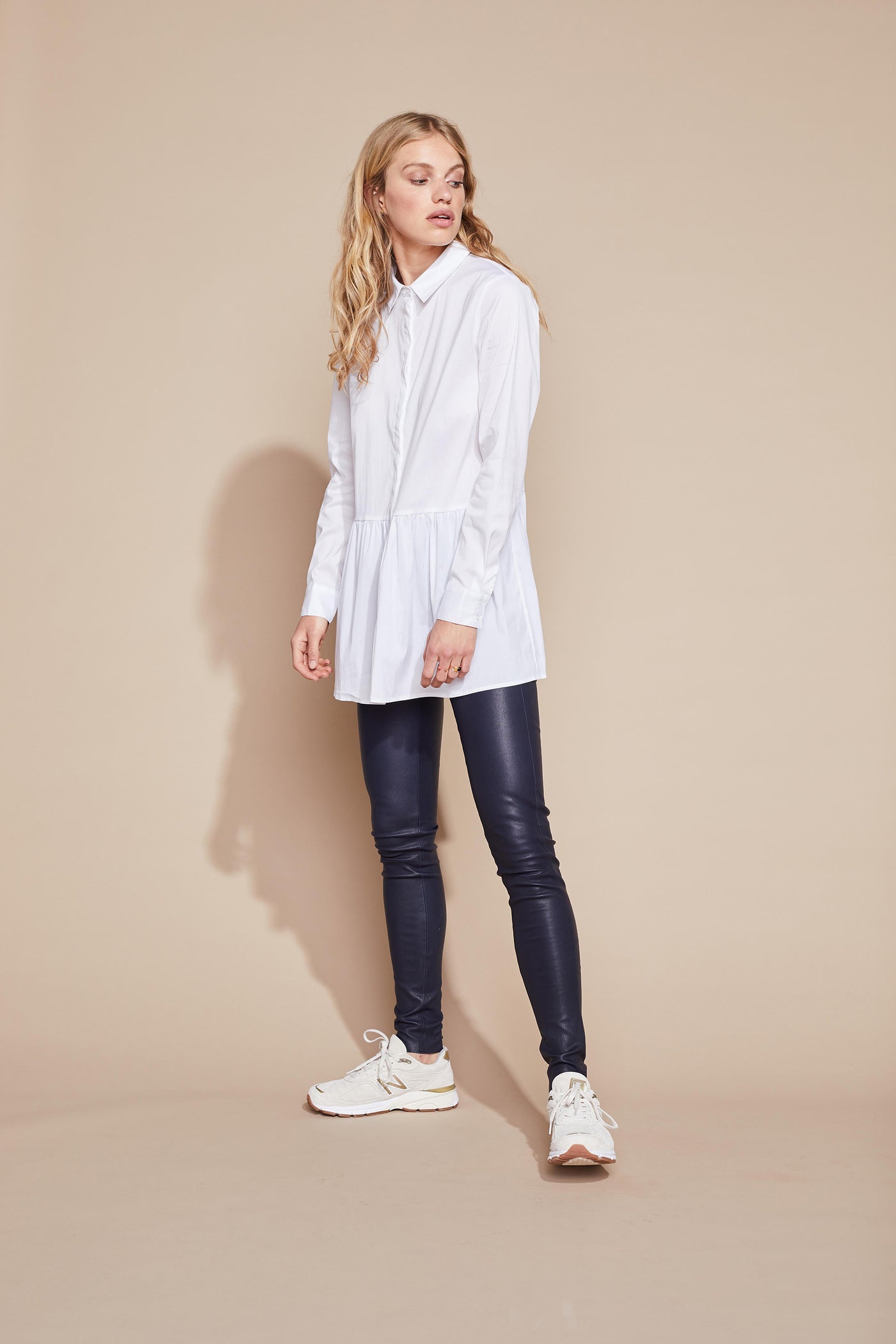 Soft Rebels SRSoho Leather Pant Pants 217 Night Sky