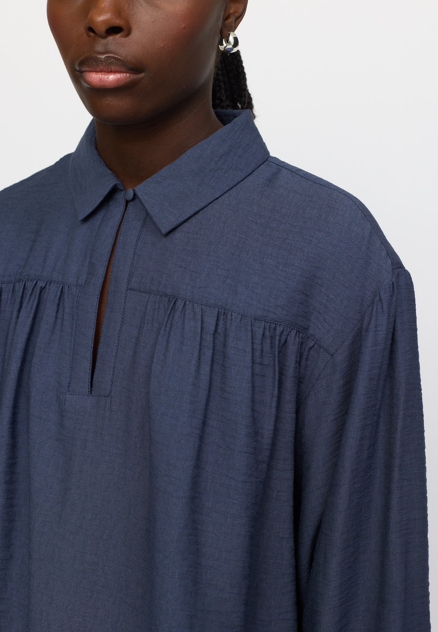 Soft Rebels SRSydney Blouse Shirts & Blouse 271 Ombre Blue