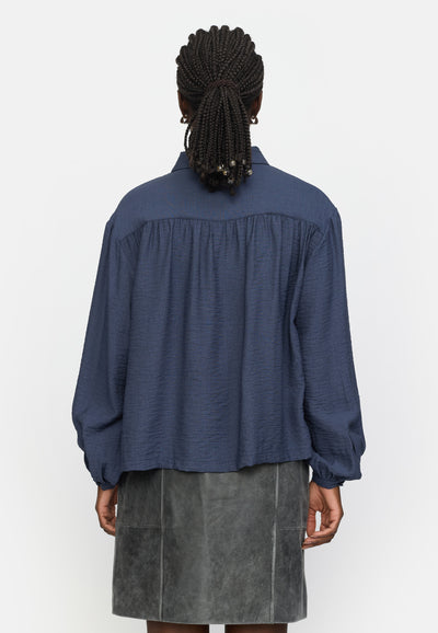 Soft Rebels SRSydney Blouse Shirts & Blouse 271 Ombre Blue