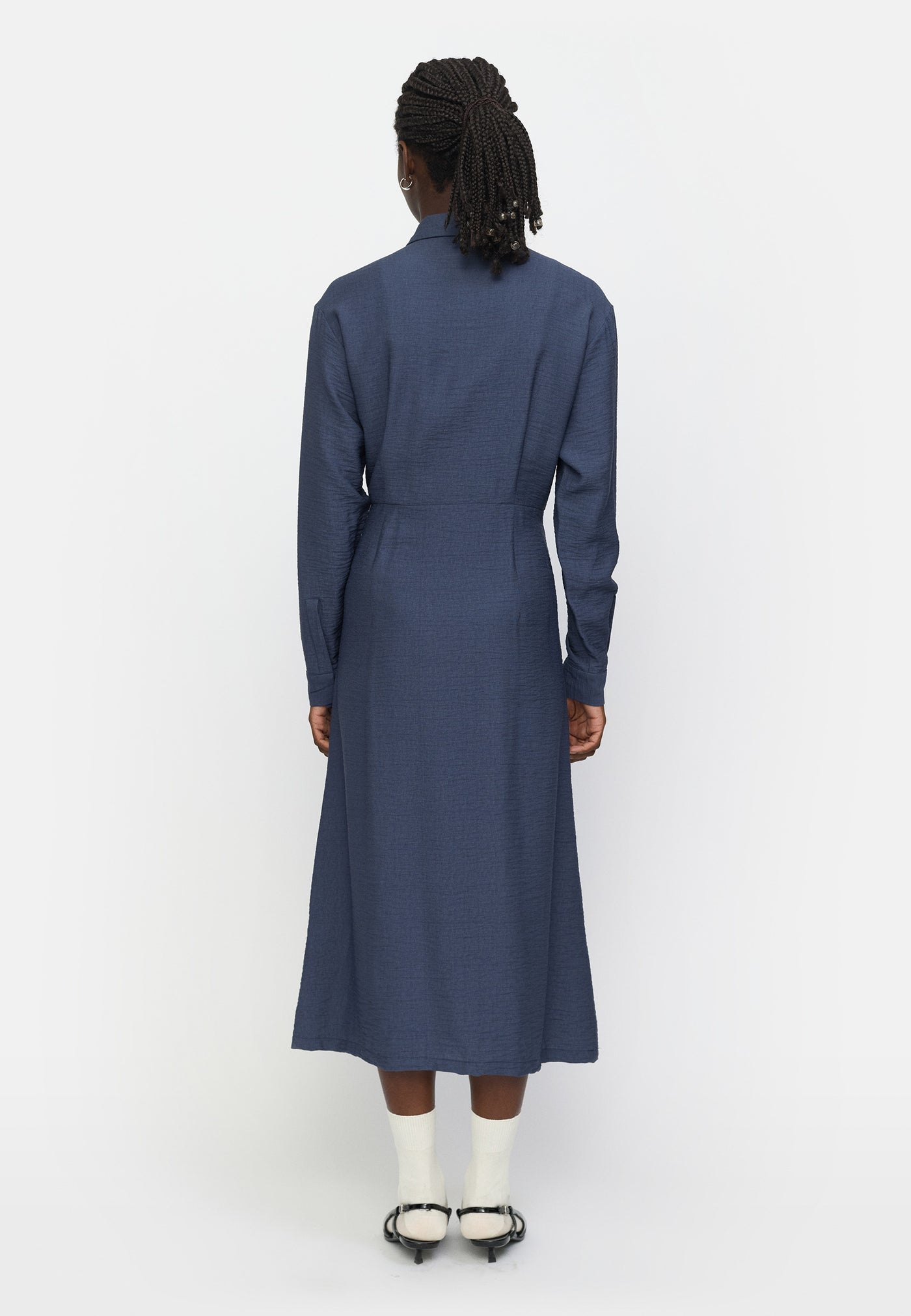 Soft Rebels SRSydney Midi Shirt Dress Dresses & jumpsuits 271 Ombre Blue