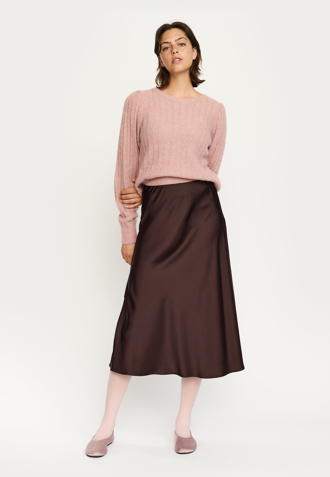 Soft Rebels SRTones Knit - RWS Knitwear 342 Misty Rose