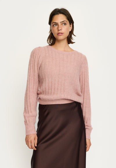 Soft Rebels SRTones Knit - RWS Knitwear 342 Misty Rose