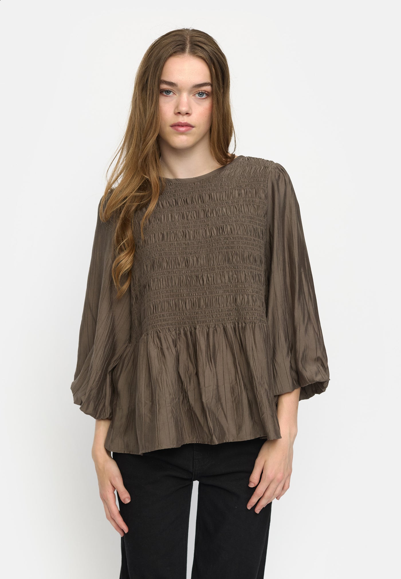 Soft Rebels SRTori Blouse Shirts & Blouse 259 Morel